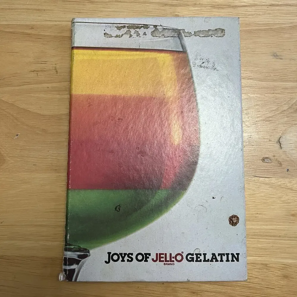 Vintage 1981 Joys Of JELLO Cookbook Loads of Recipes General Foods Spiral Bound